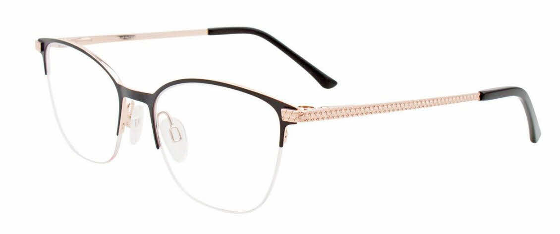  clear lens/satin black pink gold