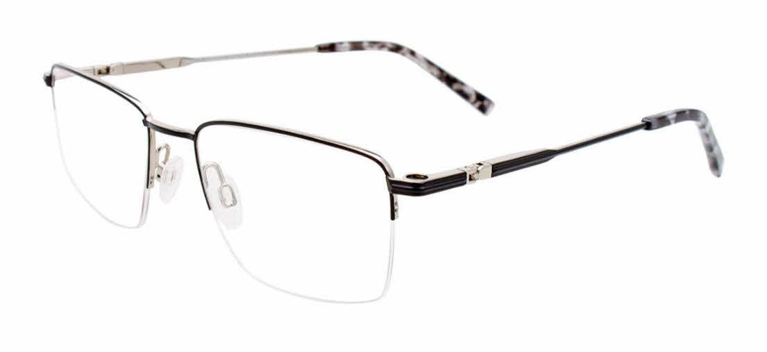 clear lens/satin black satin silver