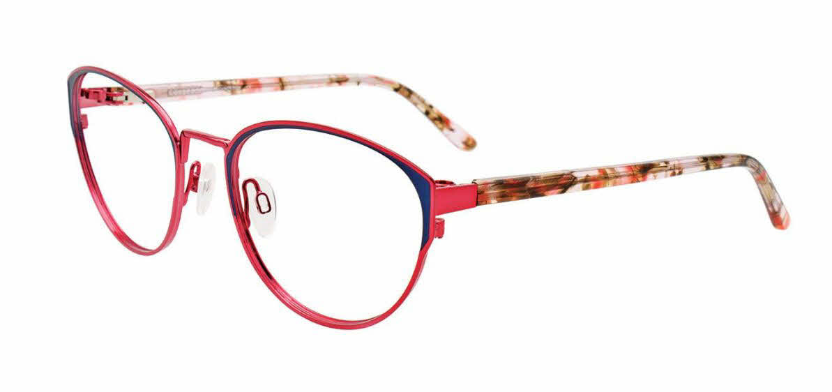  clear lens/satin blue red