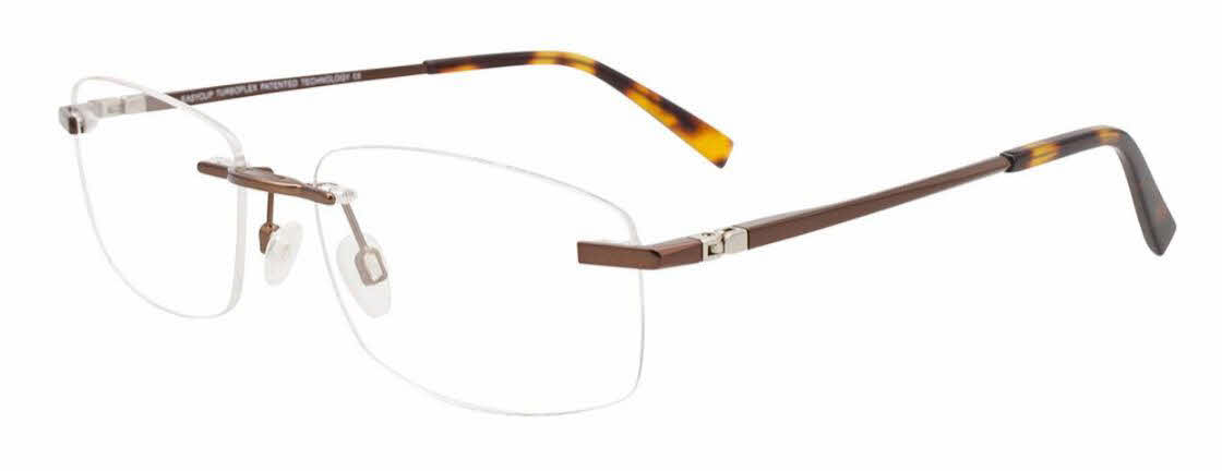  clear lens/satin brown