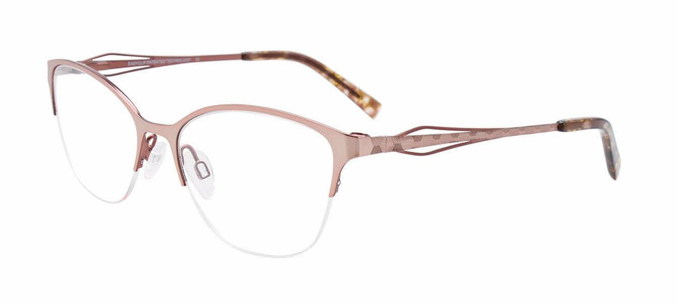  clear lens/shiny light gold brown with polarized clip on lens