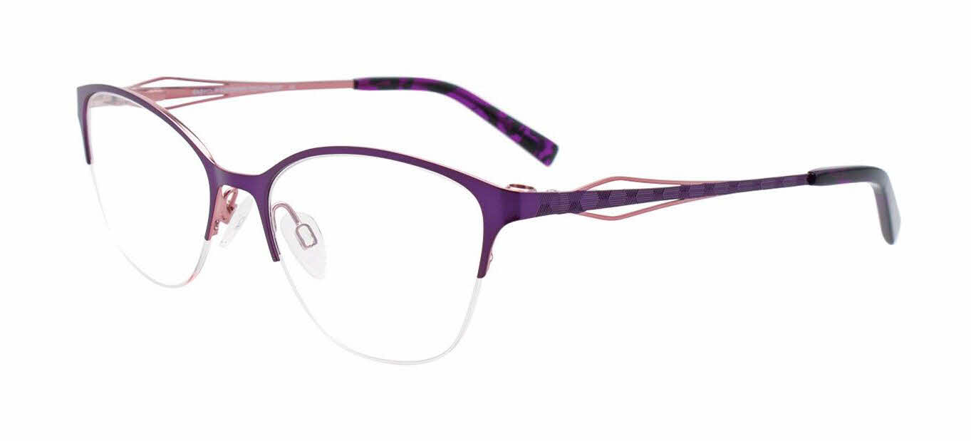  clear lens/shiny violet light pink with polarized clip on lens