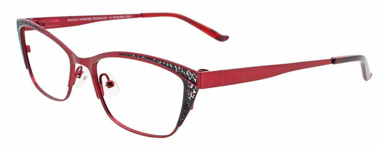  grey polarized clip on lens/red black w
