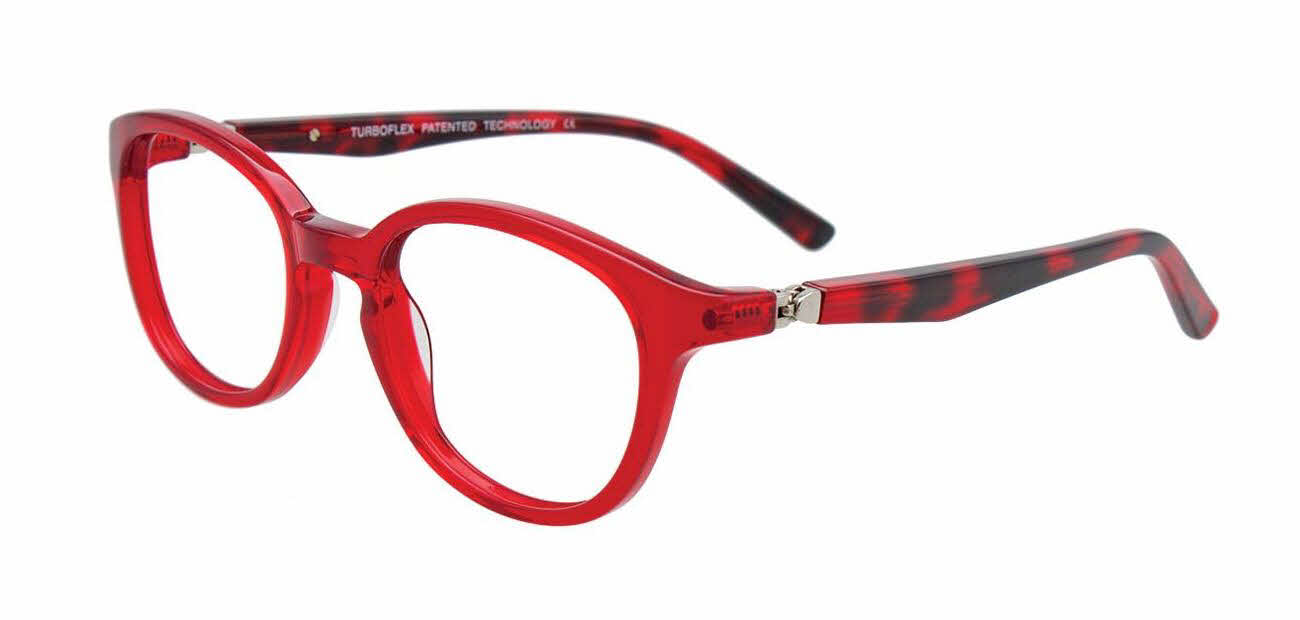  clear lens/red crystal