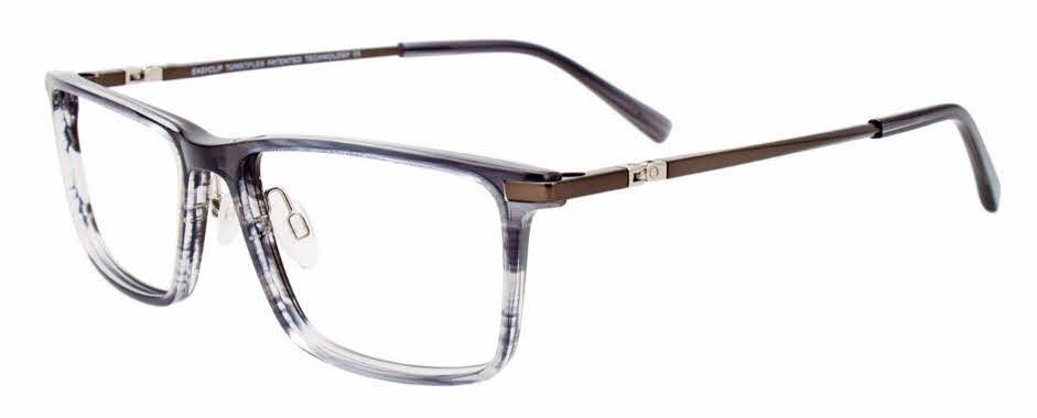  clear lens/grey striped