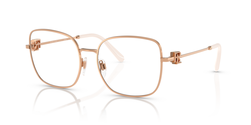  clear/shiny rose gold