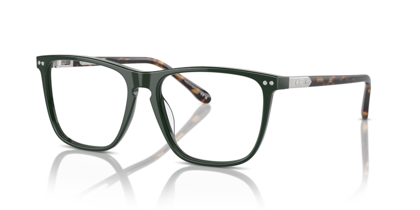  clear/forest green