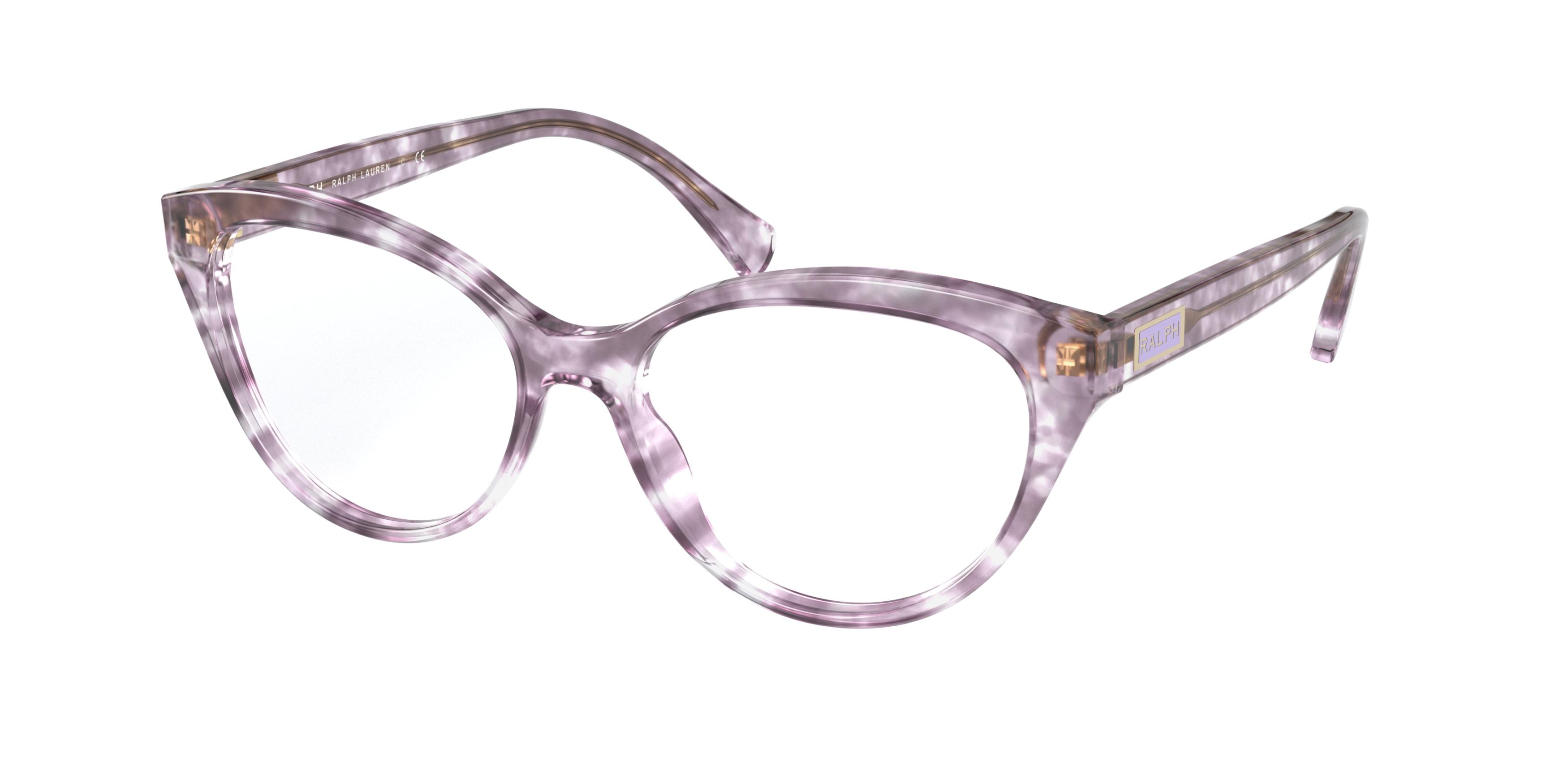  clear/shiny spotted lilac havana