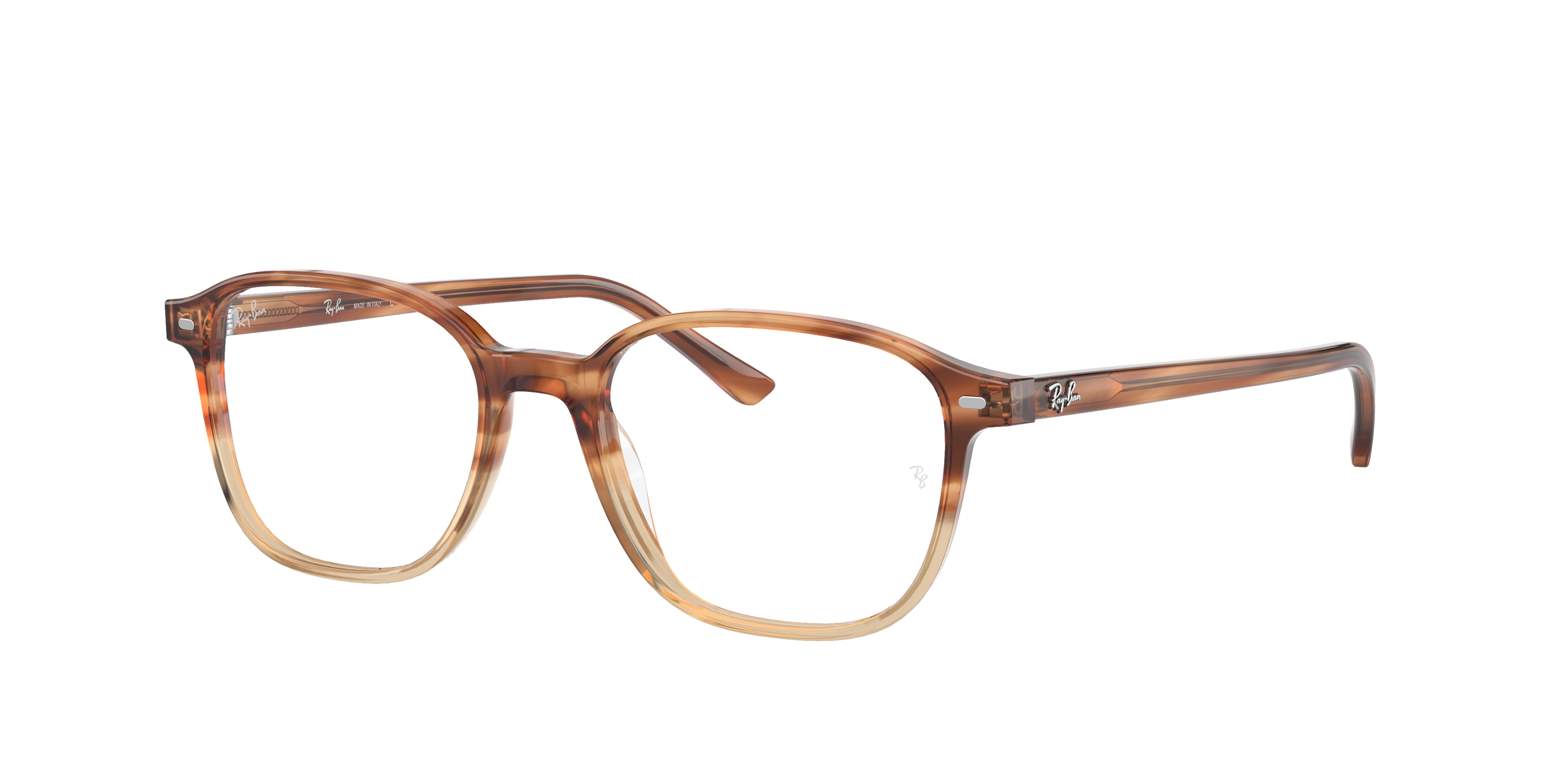  clear/gradient light brown havana