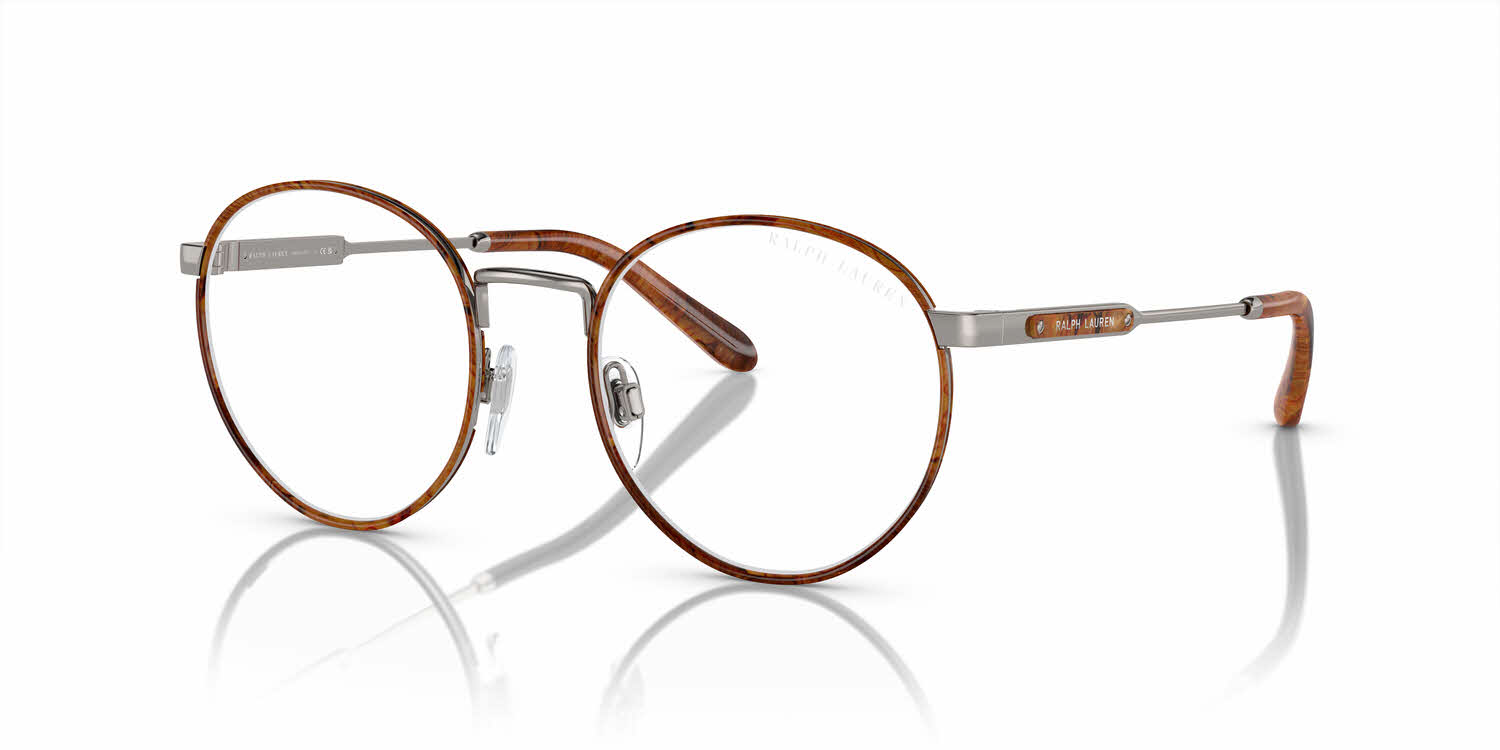  clear lens/burled wood