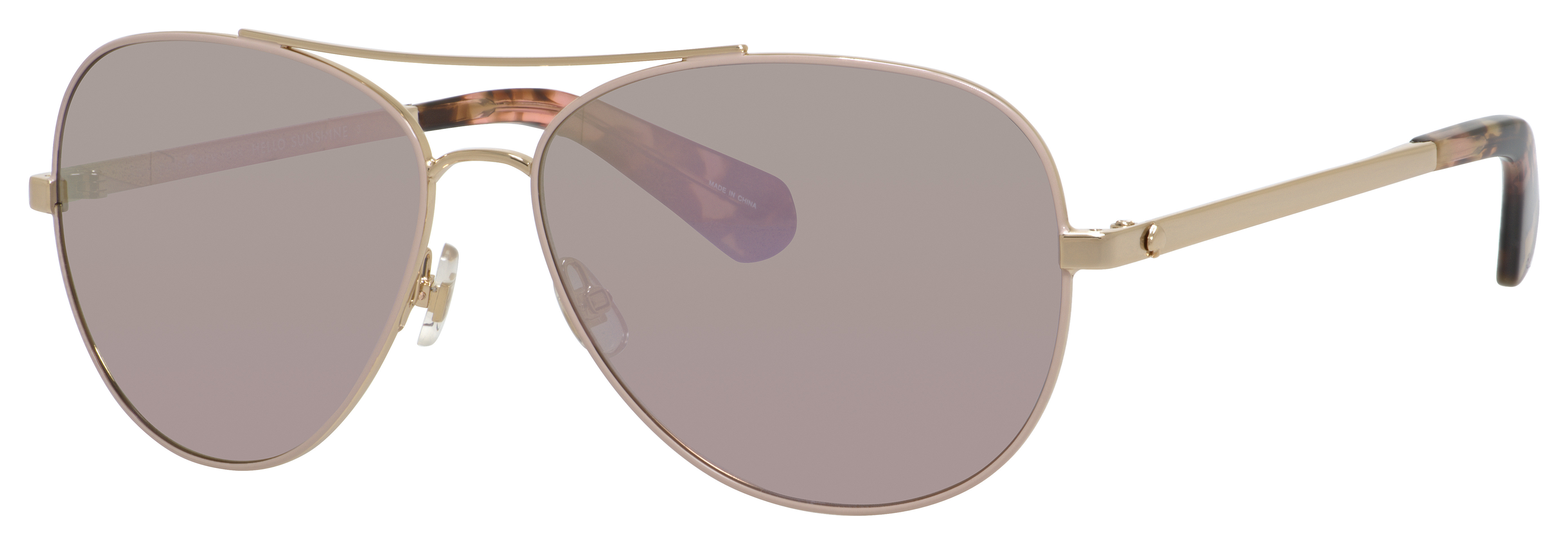  gray rose gold/pink havana