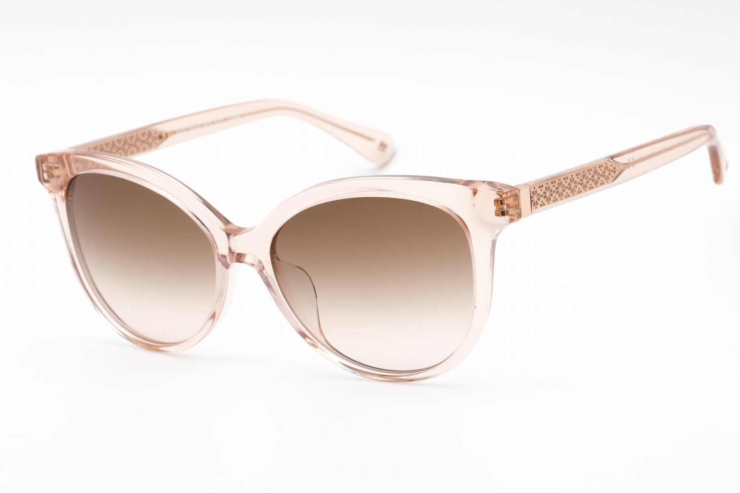  brown pink gradient/crystal beige