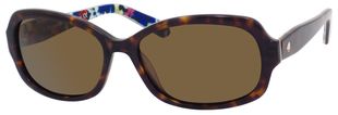  brown polarized/tortoise floral