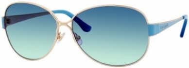  as shown/gold turquoise gradient lens