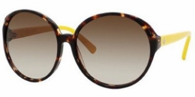  dark tortoise yellow/brown gradient lens