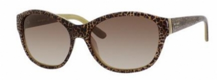  as shown/blonde cheetah brown gradient lens