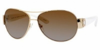  gold white/brown shaded polarized