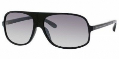  shiny black/gray mirror gradient silver lens