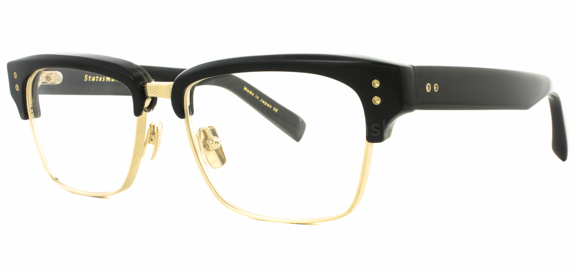  clear/ black/12k gold