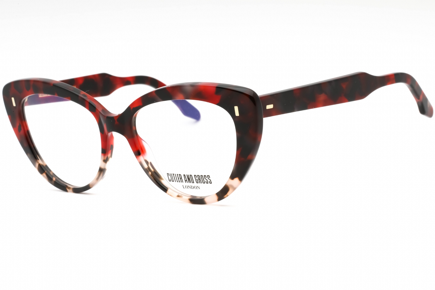  clear demo lens/red havana