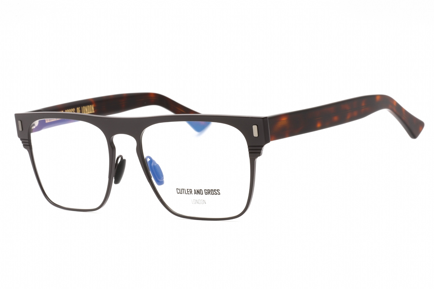  clear lens/brown titanium