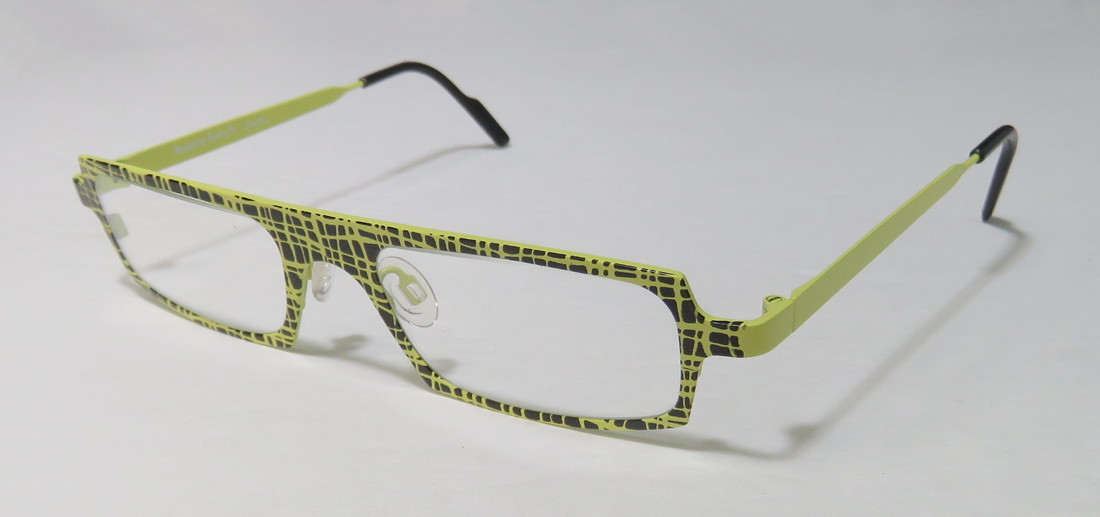  chartreuse / black pattern