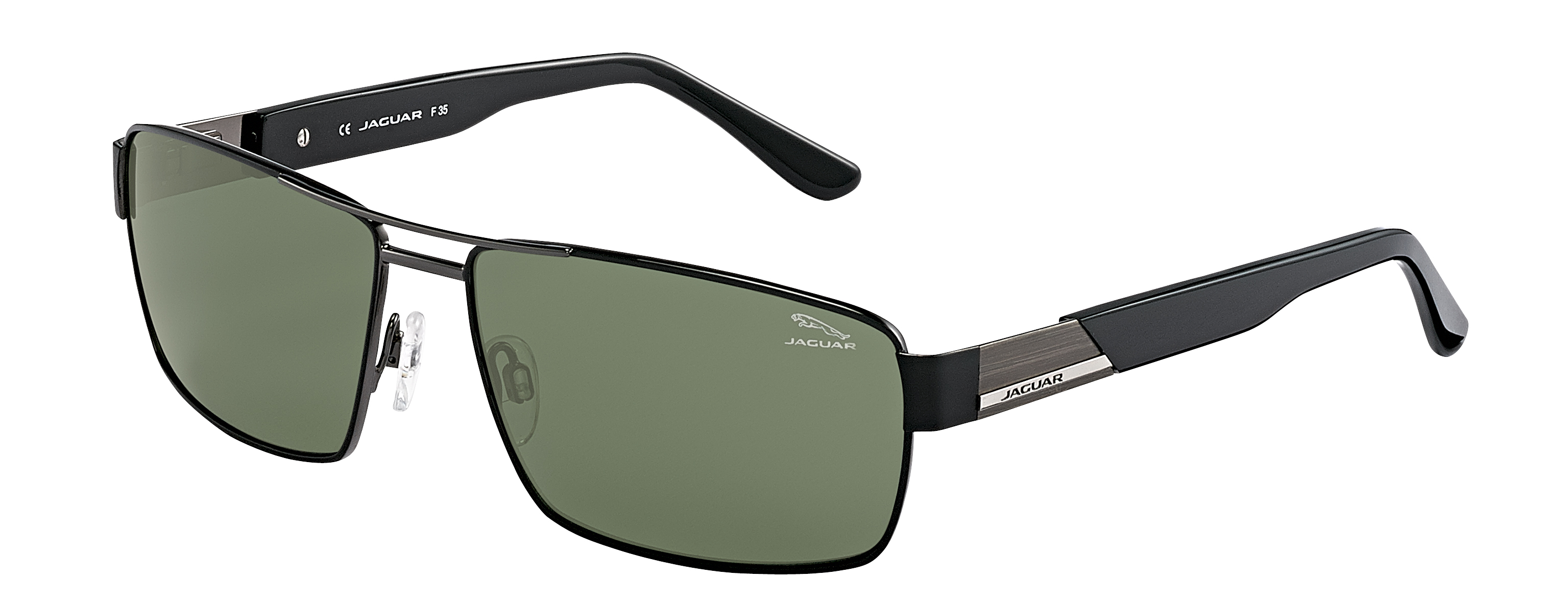  gunmetal/polarized green lenses