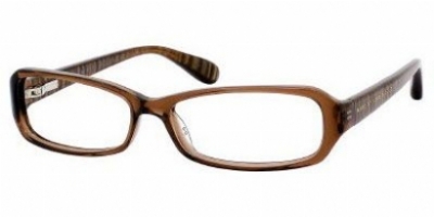  brown striped/clear