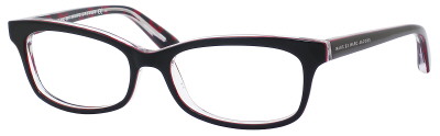  clear/black red