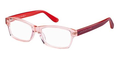  clear/ pink dark red