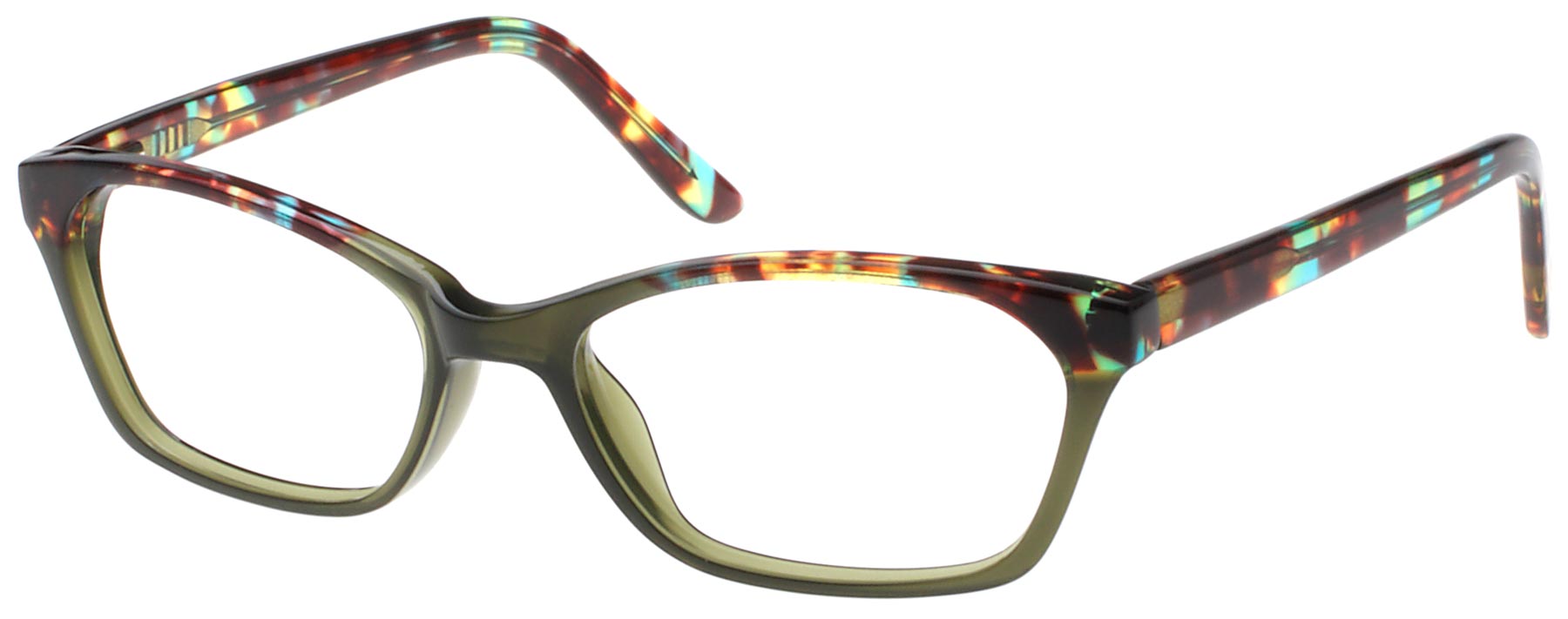  clear/olive tortoise