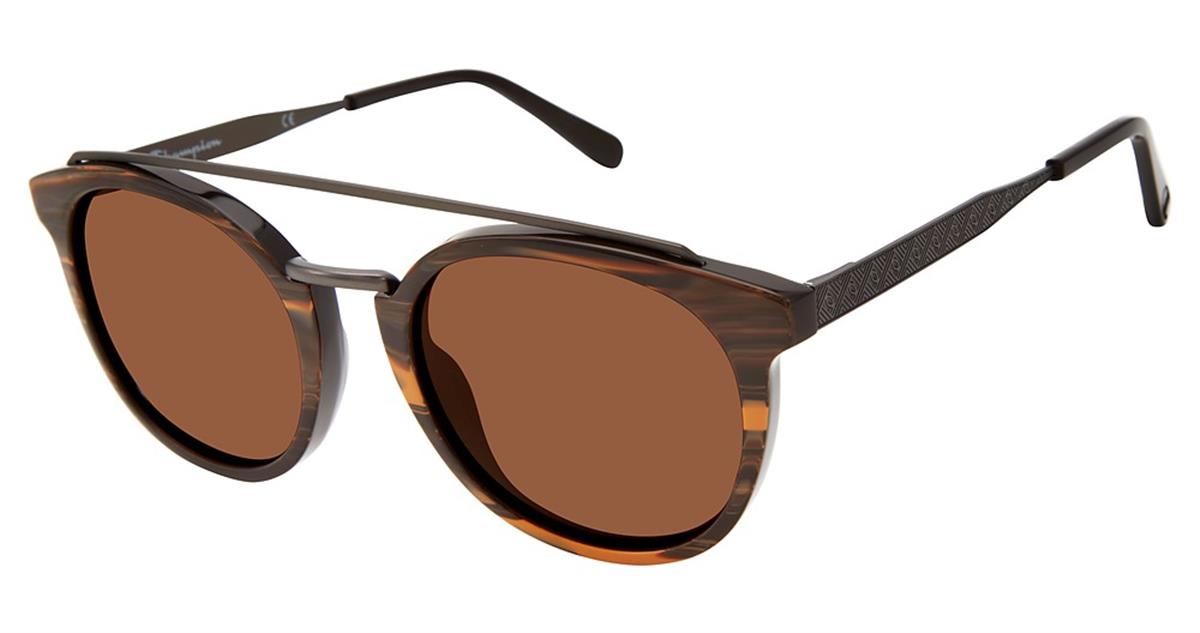  brown wood/gun polarized