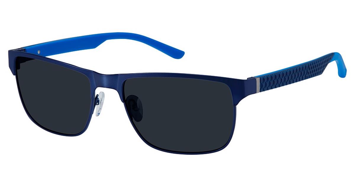  matte navy/blue polarized