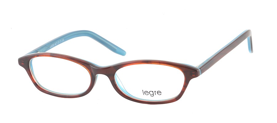  clear/tortoise aqua blue