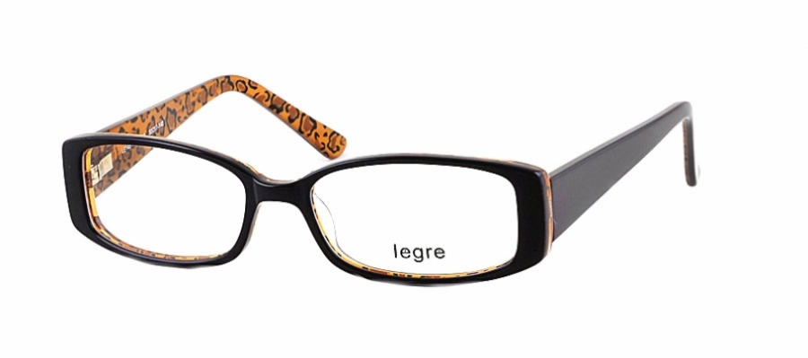  clear/dark brownanimal print