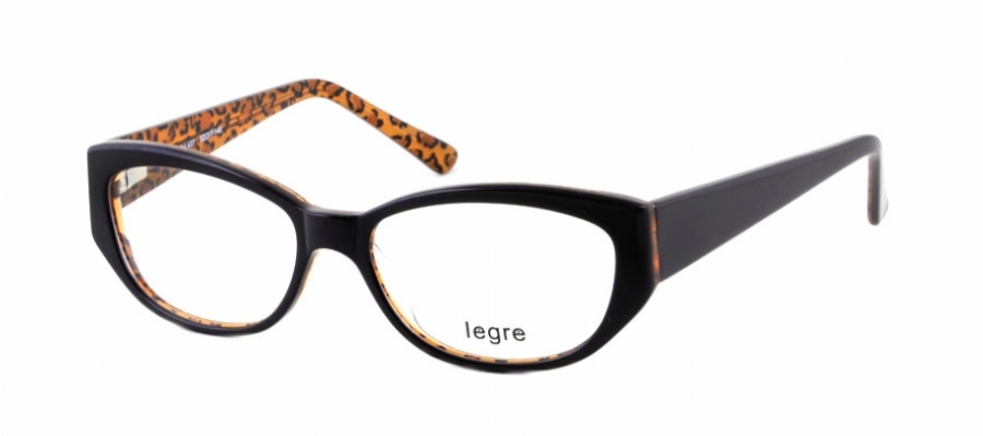  clear/dark brownanimal print