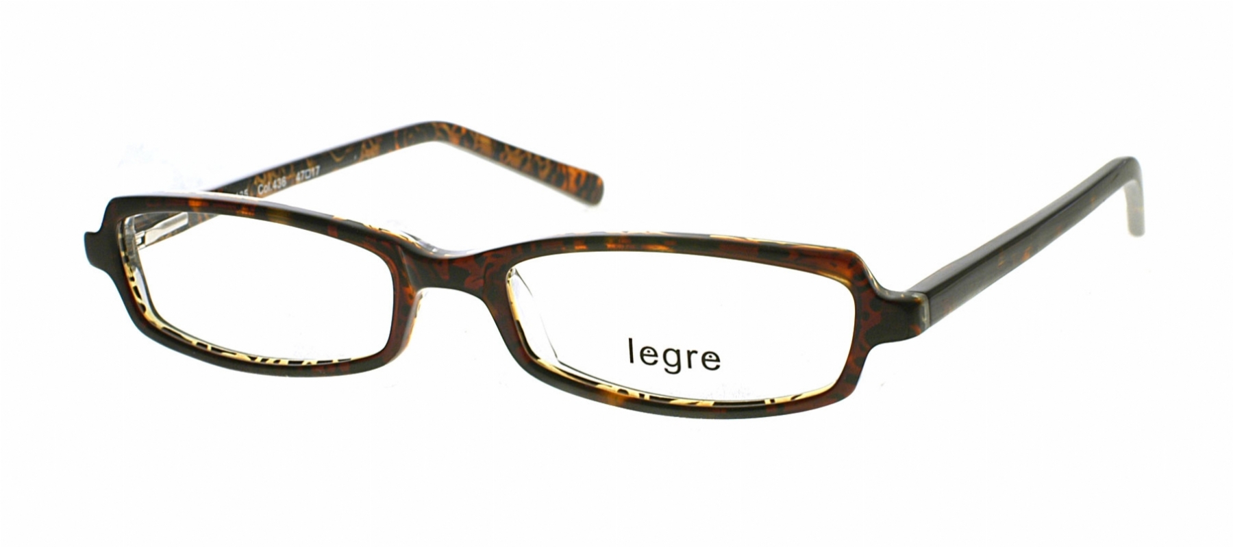  clear/tortoise with gold pattern