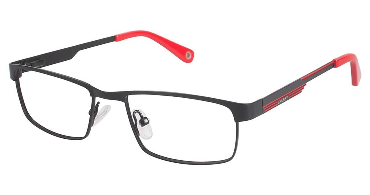  clear/black red