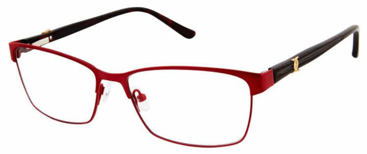  clear lens/matte burgundy