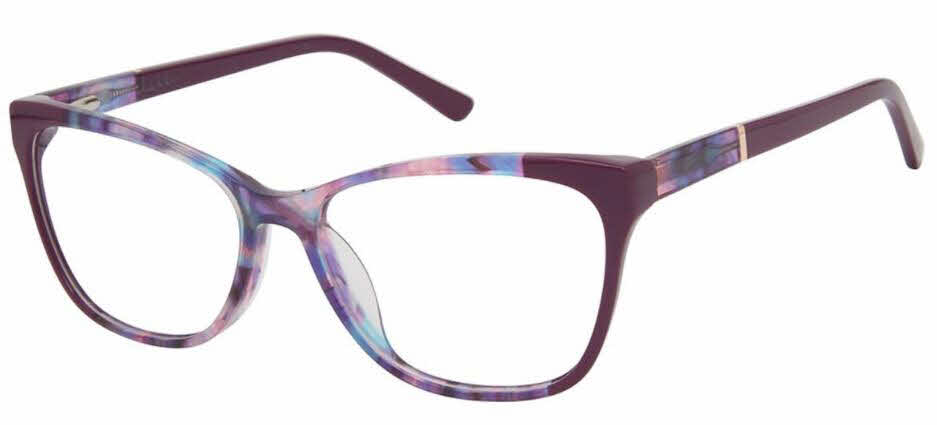  clear lens/purple eggplant