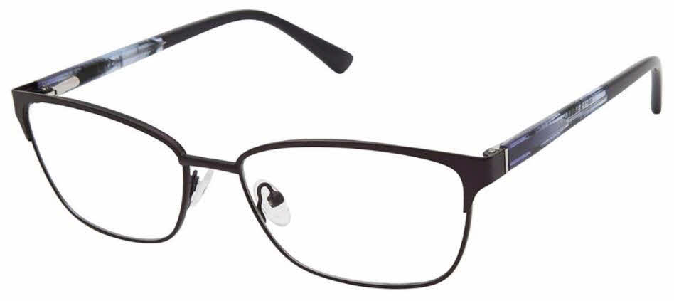  clear lens/matte dark plum