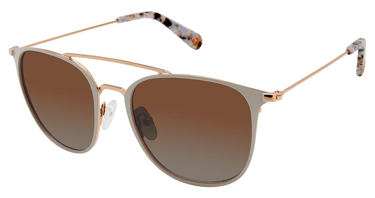  as shown/bone white polarized