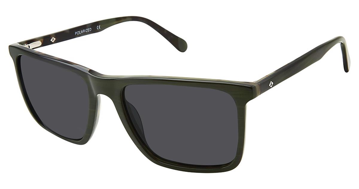  as shown/olive horn polarized
