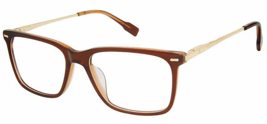  clear lens/trans brown