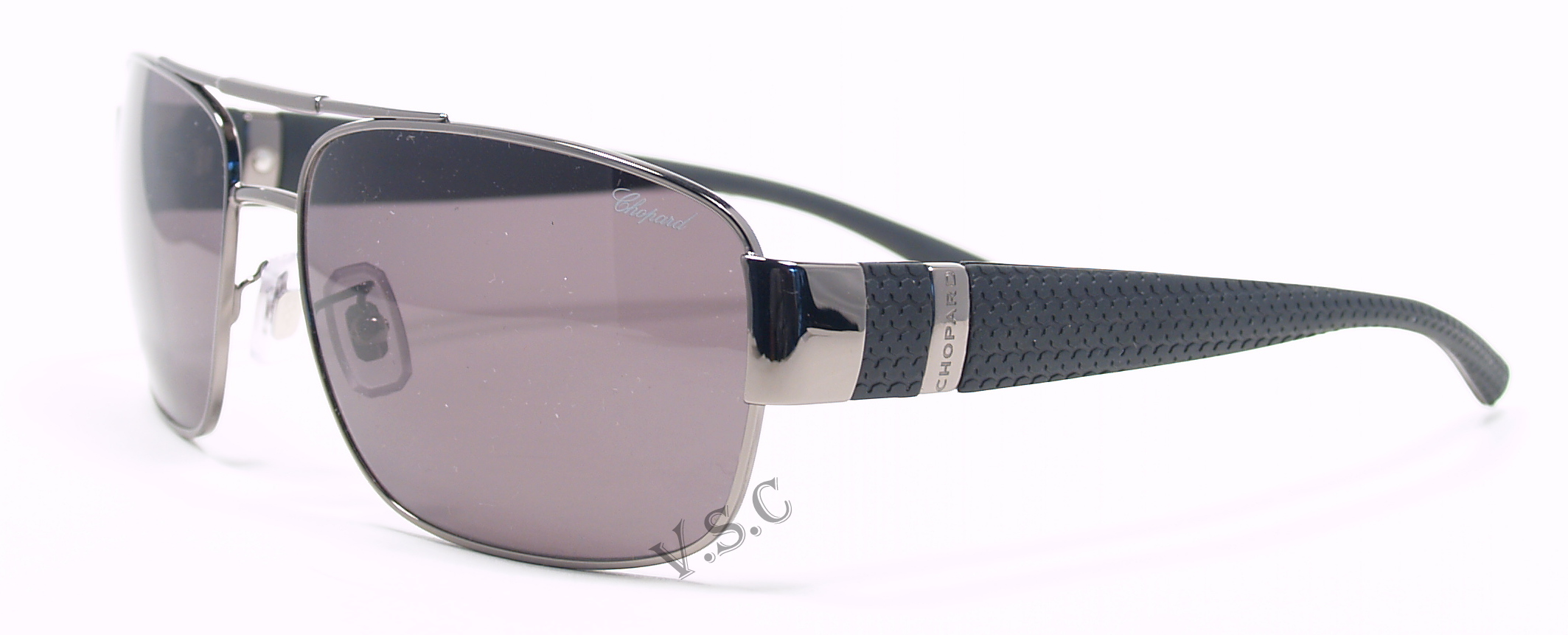  gray mirror polarized/gun black rubber