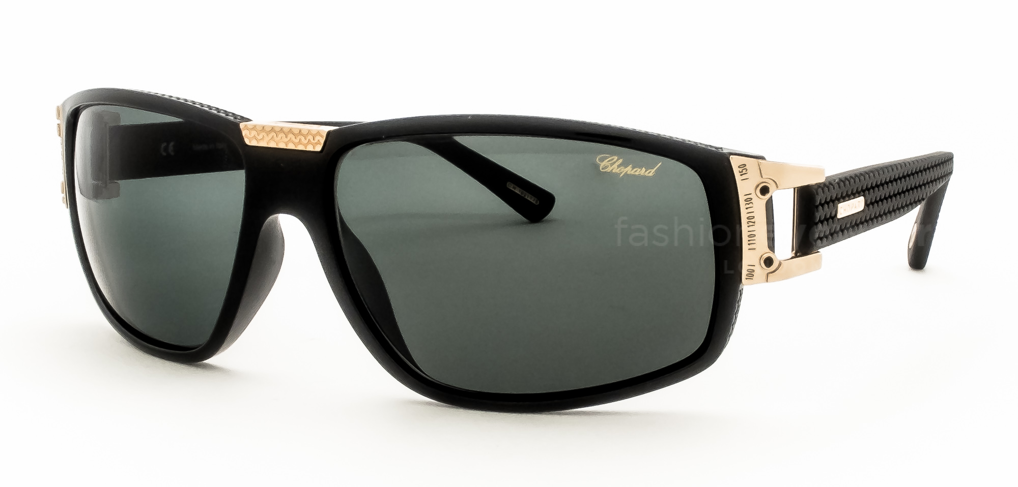  clear/ shiny black/polarised grey green