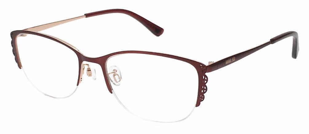  clear lens/burgundy
