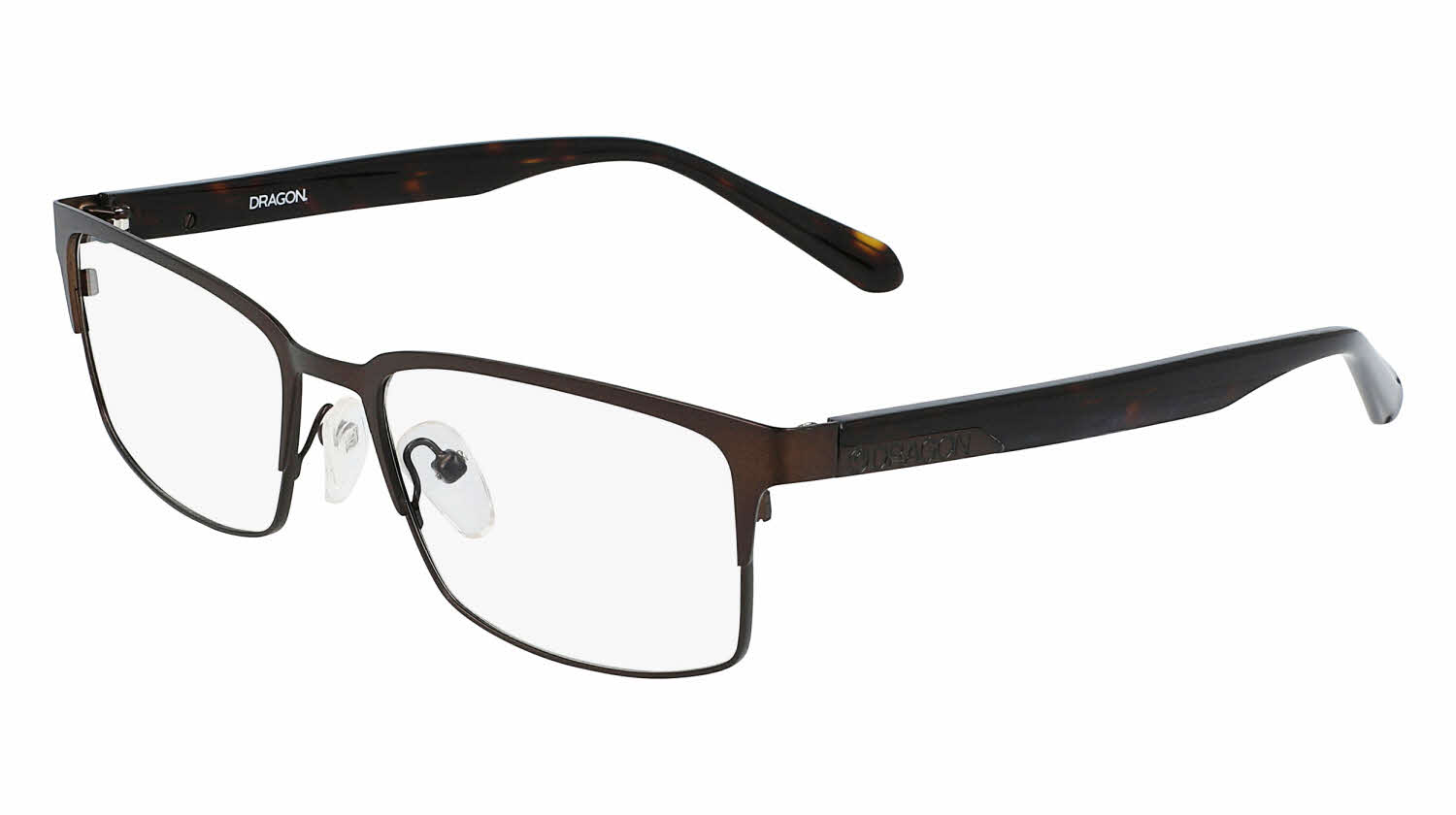  clear lens/dark satin brown