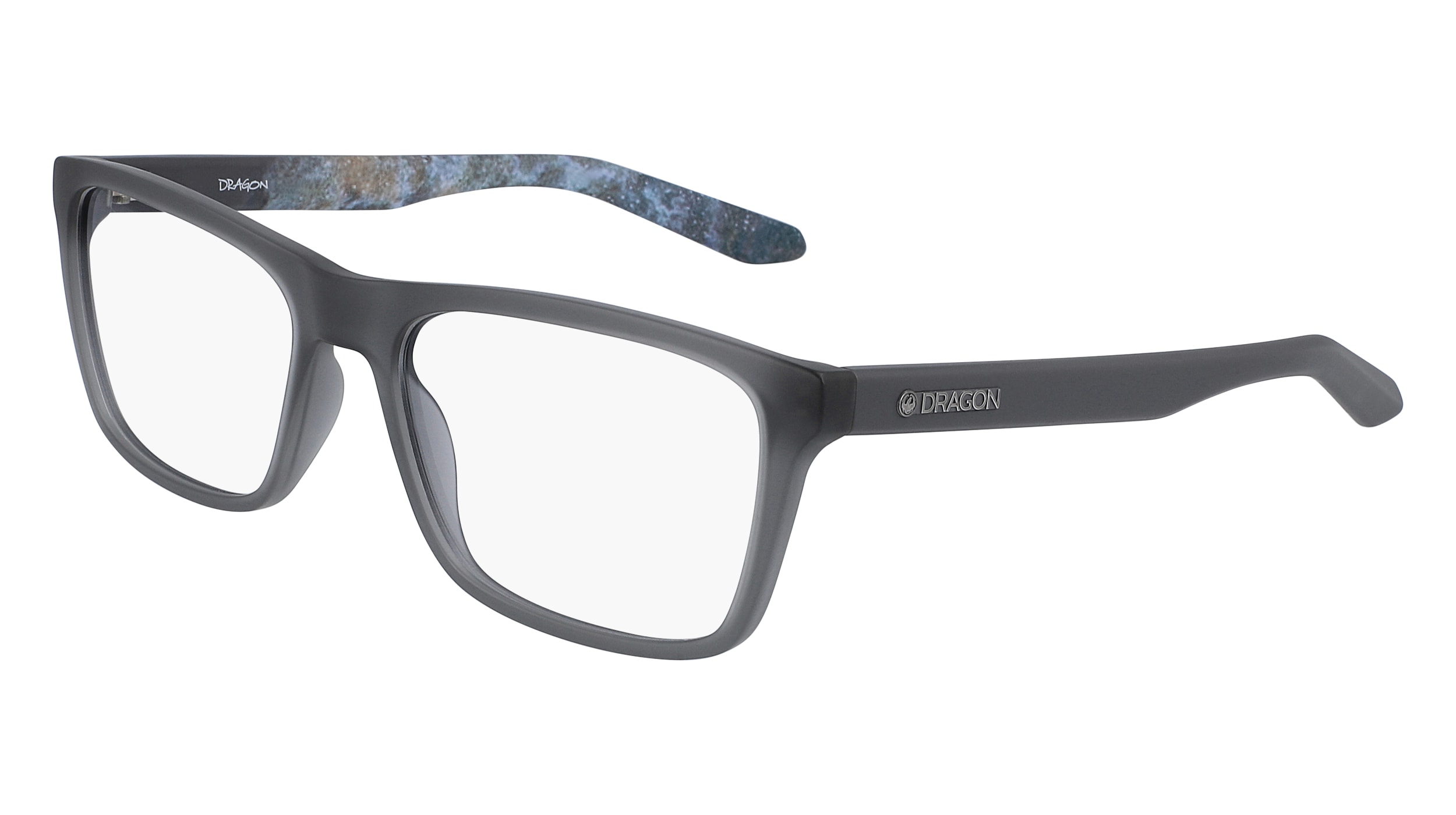  clear lenses/matte crystal grey/galaxy
