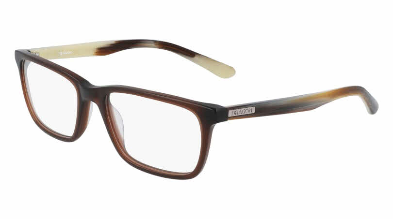  clear lens/matte brown crystal